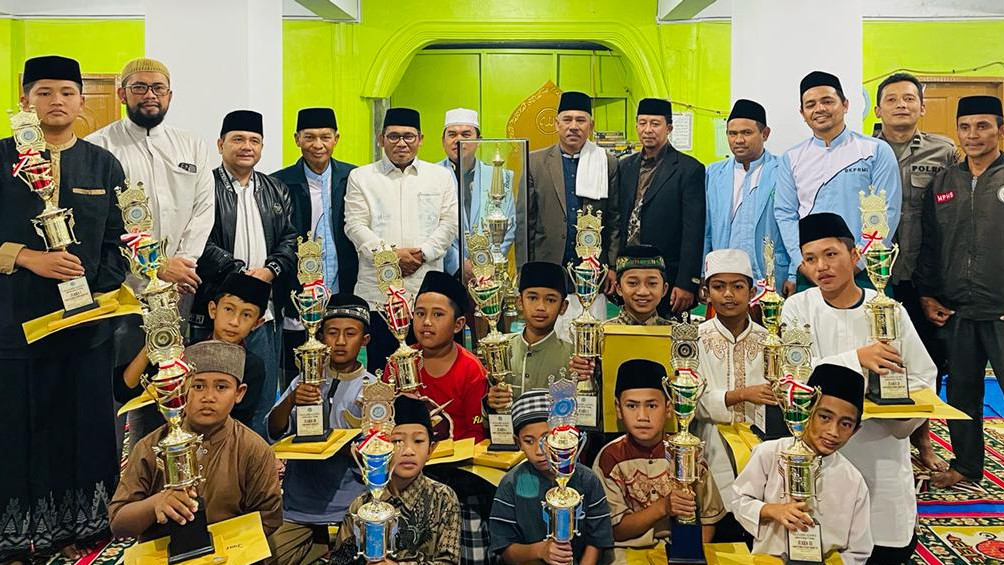 Kemeriahan ramadan di Masjiq Qawi, Aceh Tengah
