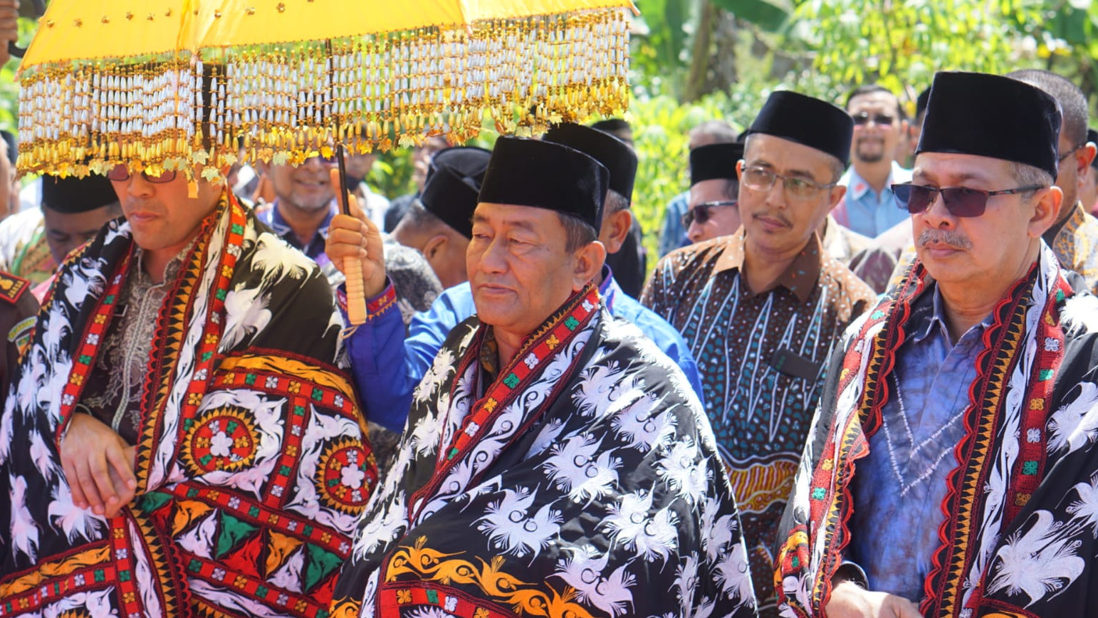 Direktur Pemberdayaan Zakat dan Wakaf, Tarmizi Tohor, meluncurkan Kampung Zakat ke-28, di Bener Meriah, Provinsi Aceh, Kamis (11/5/2023)