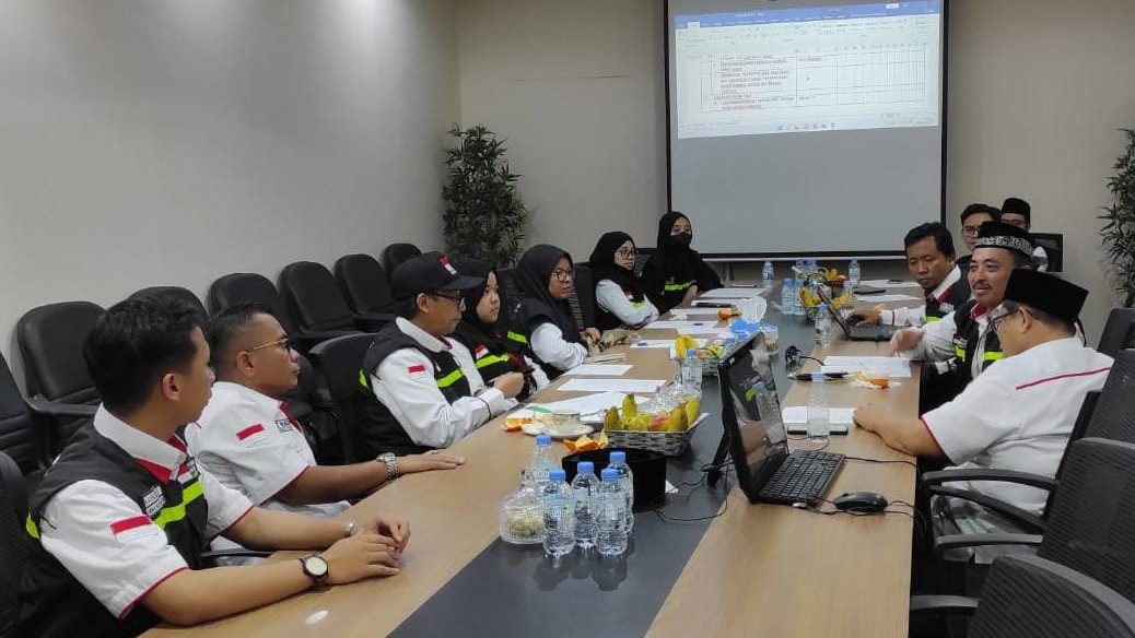 Rapat teknis Tim Konsultan Ibadah Daker Makkah