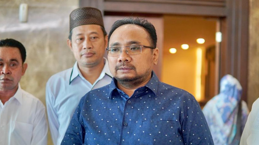 Menteri Agama di Terminal VIP Soekarno-Hatta (19/8/23)