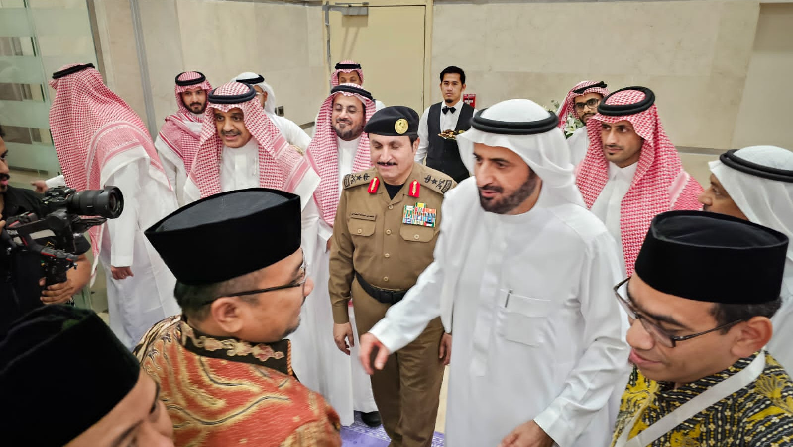 Menag Yaqut hadiri Haflatul Hajj al-Khitamy di Kantor Kementerian Haji dan Umrah di Makkah