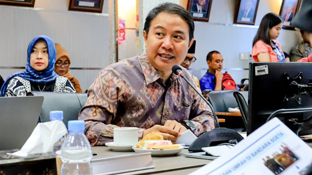 Dirjen PHU Hilman Latief, Banten, Jumat (1/9/2023)