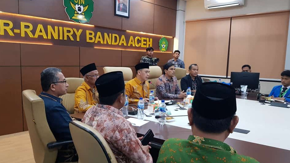 Wamenag bicara pada Diklatpim 2023 di UIN Ar-Raniry Banda Aceh