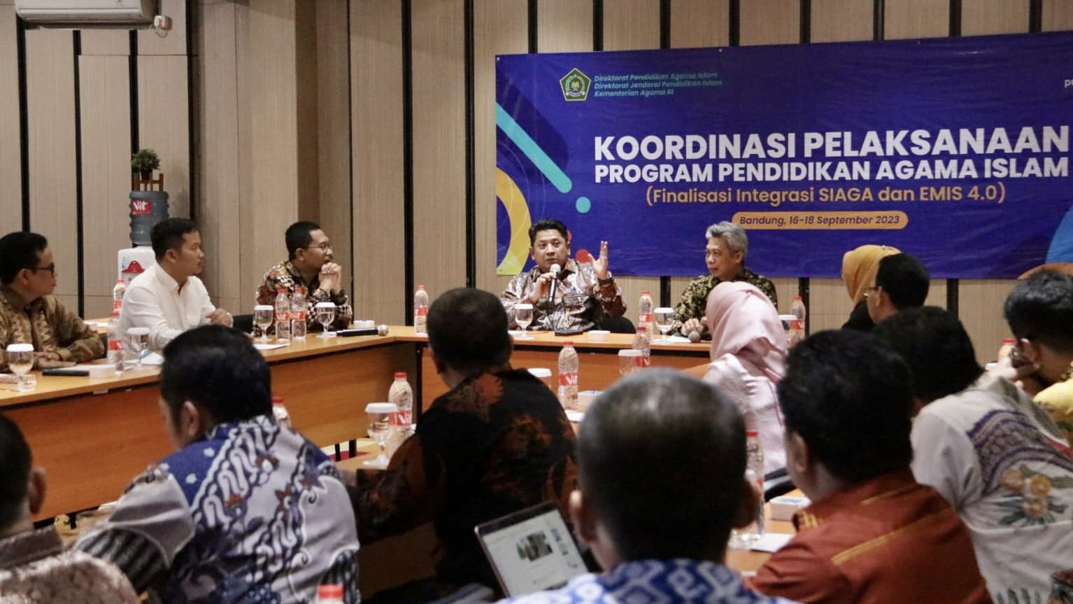 Dirjen Pendis pimpin pembahasan Integrasi Siaga dan Emis 4.0 di Bandung