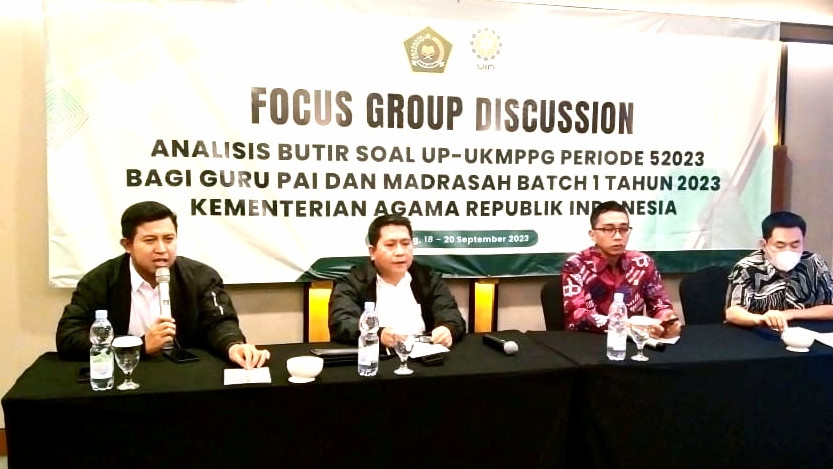 FGD Analisis Butir Soal UPG PPG 2023 di Bandung