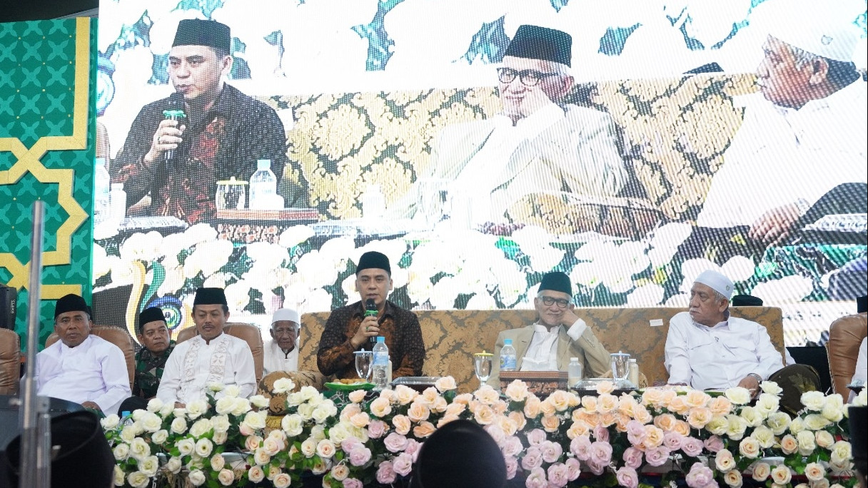 Wamenag Saiful Rahmat Dasuki di Ponpes Al-Anwar 2, Sarang, Rembang