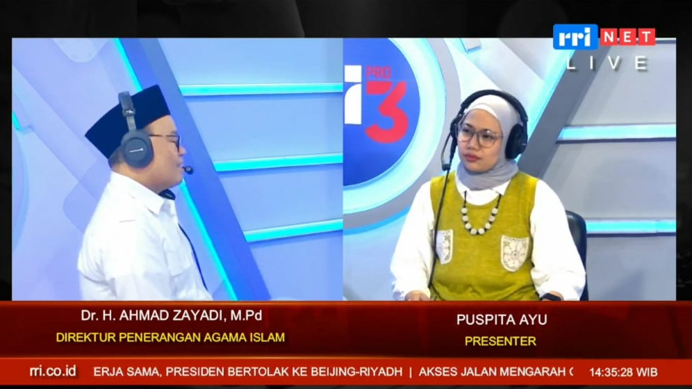 Wawancara Direktur Penerangan Agama Islam Ahmad Zayadi