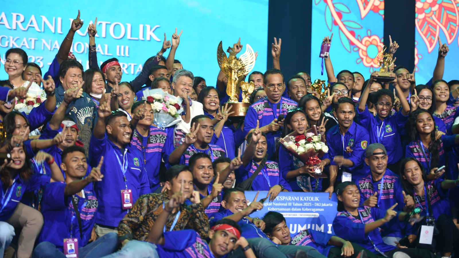 Kontingen Maluku juara umum Pesparani Katolik Nasional III di Jakarta