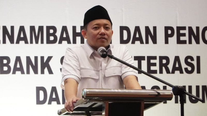 Plt Direktur KSKK Madrasah Muchamad Sidik Sisdiyanto