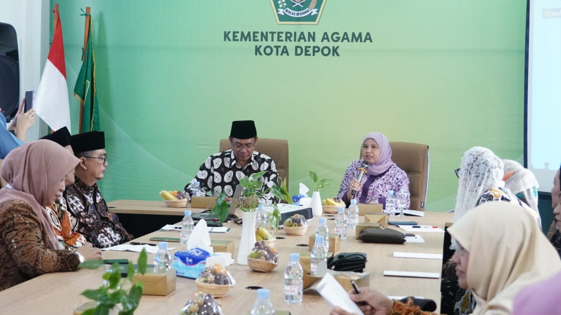 Wakil Ketua Komisi VIII DPR RI Diah Pitaloka pimpin Kunker ke Kemenag Kota Depok, Jumat (01/12/2023).