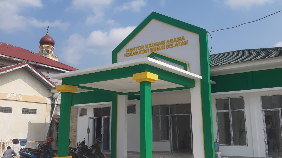 Bangunan KUA Kecamatan Dumai Selatan, Riau