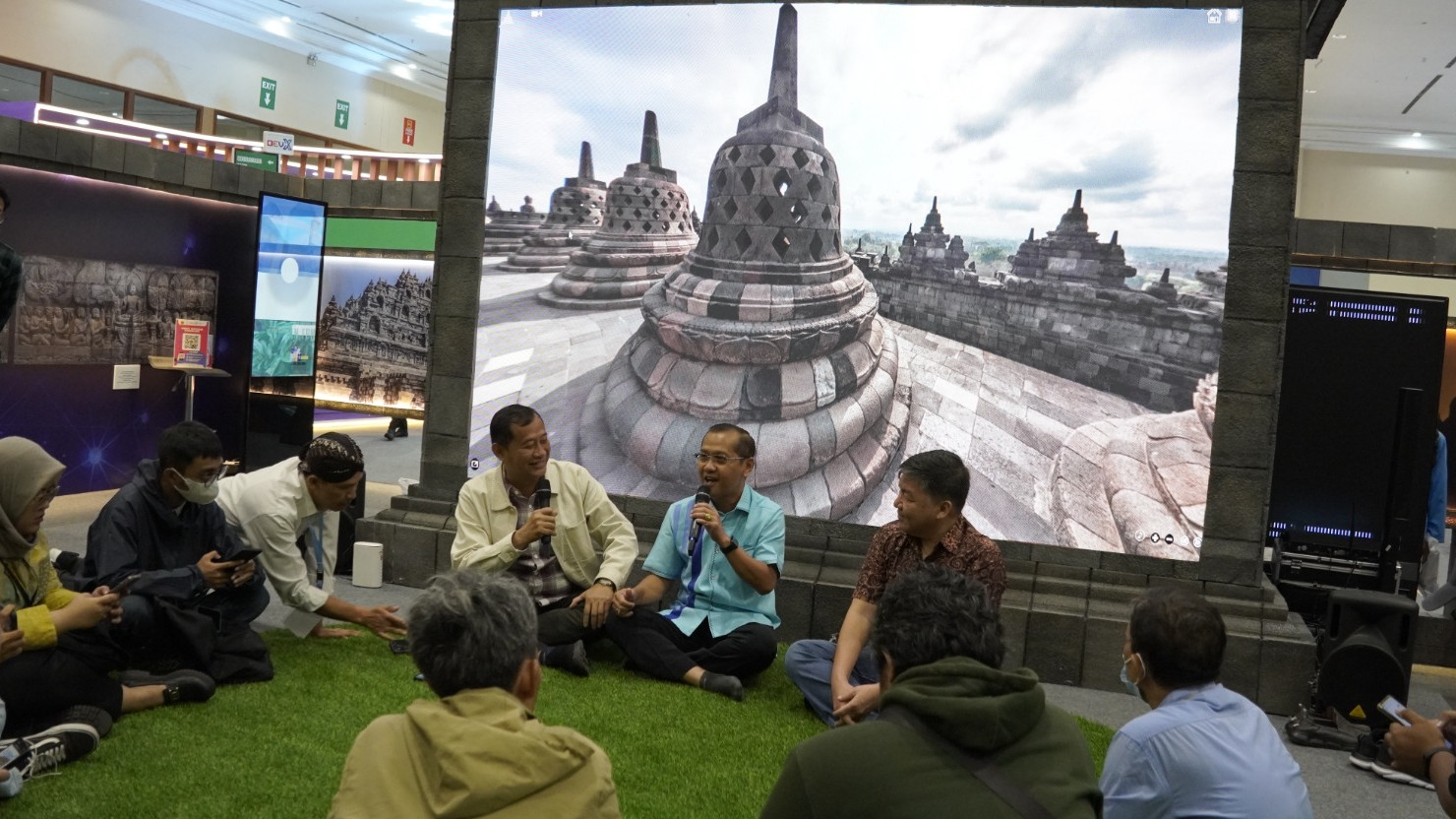 Rilis pencitraan virtual Borobudur 360 di Dev-X Kemenag