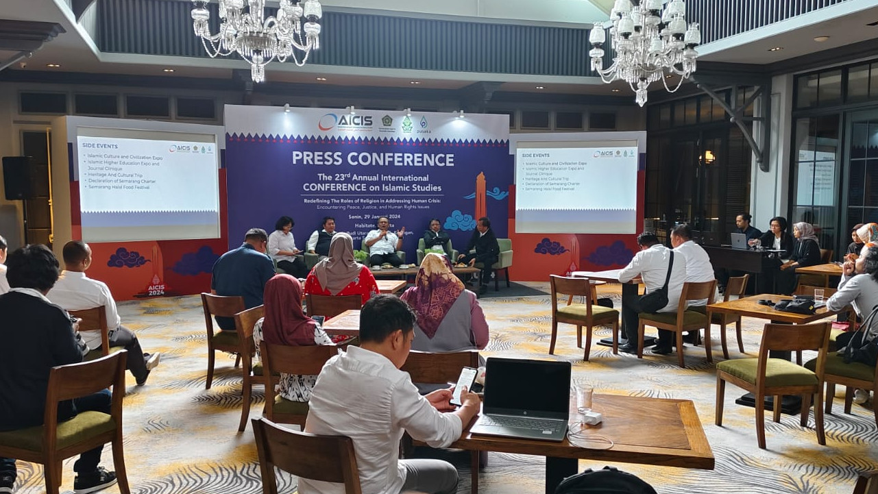 Konferesi Pers penyelenggaraan AICIS 2024