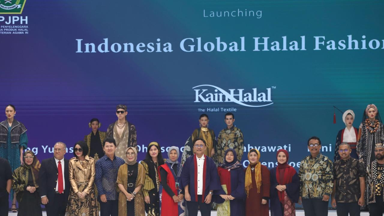 Launching Indonesia Global Halal Fashion