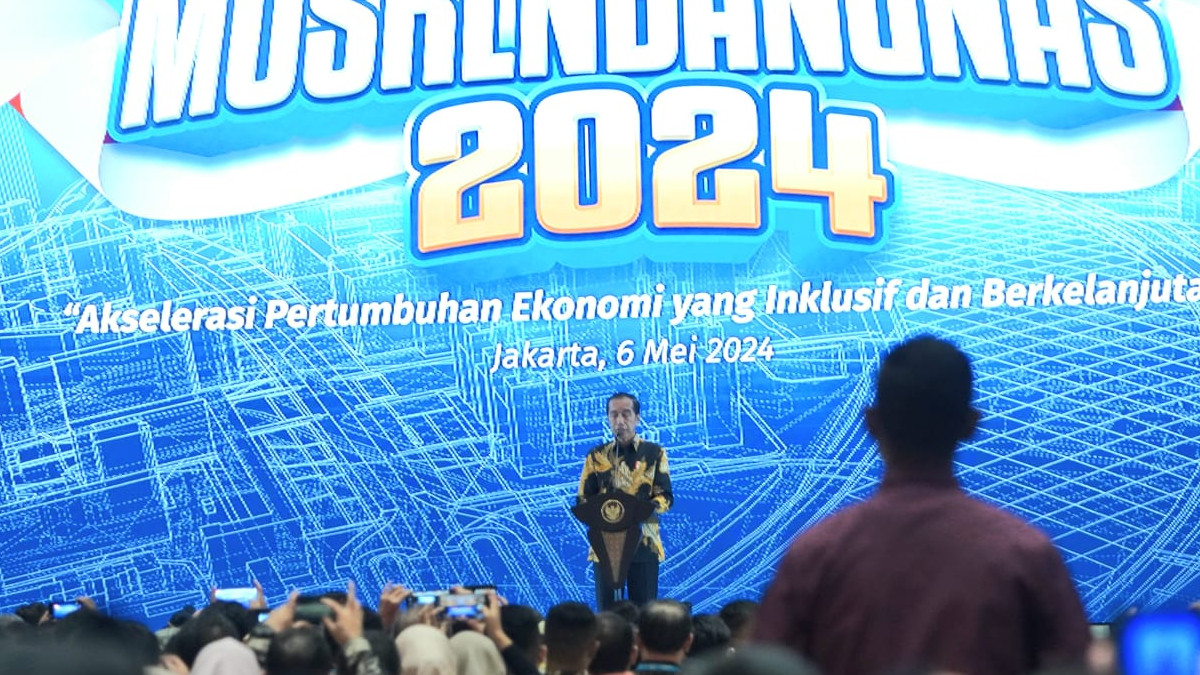 Presiden RI, Joko Widodo, membuka Musrenbangnas 2024