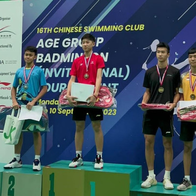 Siswa MAN 2 Banyumas Juara II turnamen Bulutangkis di Singapura