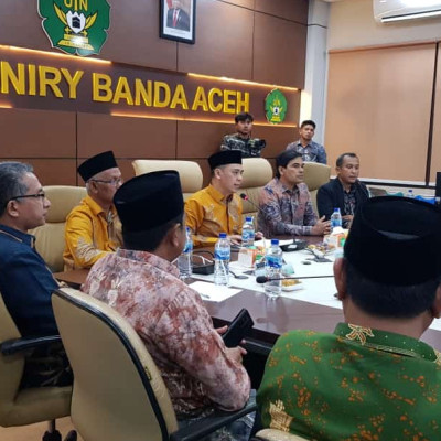 Wamenag bicara pada Diklatpim 2023 di UIN Ar-Raniry Banda Aceh