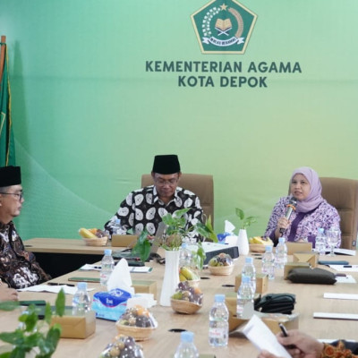 Wakil Ketua Komisi VIII DPR RI Diah Pitaloka pimpin Kunker ke Kemenag Kota Depok, Jumat (01/12/2023).