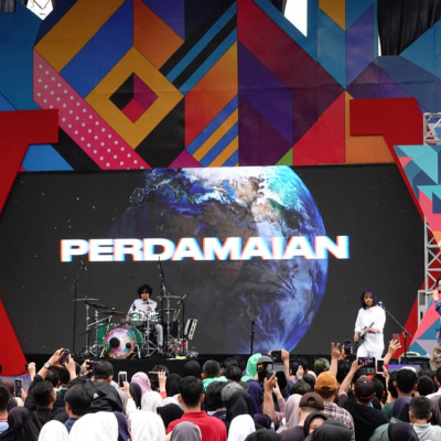 Grup Band Gigi tampil perdana di PeaceSantren, Sabtu (16/3/2024)