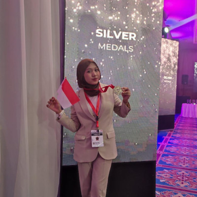 Filda Nuha Filyaar Afkor, siswa MAN 1 Yogyakarta peraih medali perak I-FEST 2024 di Tunisia