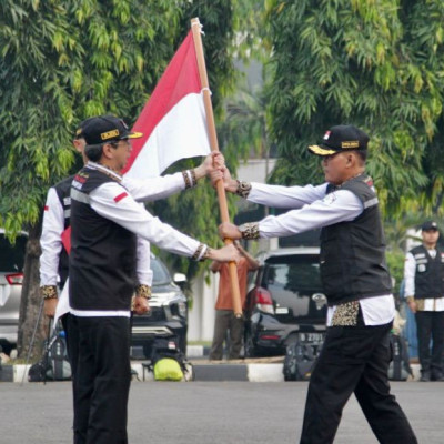 Pelepasan keberangkatan PPIH Arab Saudi di Pondok Gede Jakarta