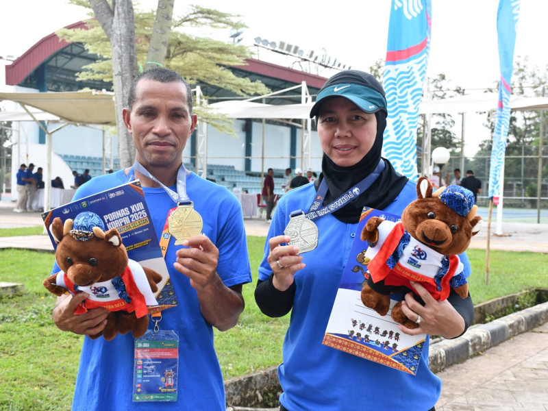 Kemenag Raih Satu Emas dan Dua Perak Pornas Korpri 2025